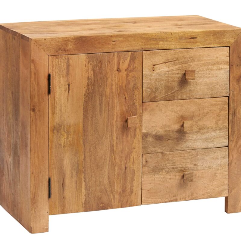 Toko Light Mango 3 Drawer Sideboard