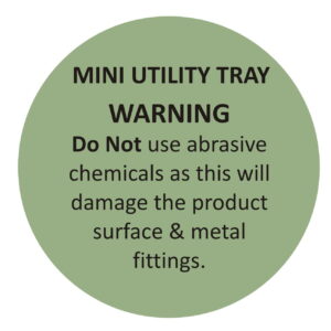 Mango Wood Set of 5 White Marble Bathroom Set