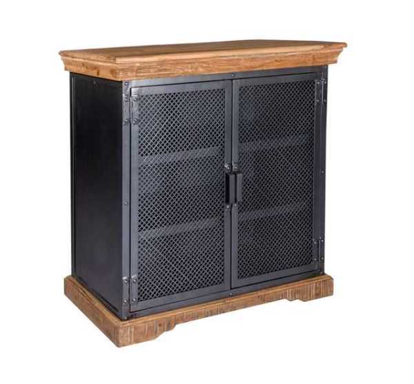 Metropolis Industrial Sideboard And Hutch Set - Image 4