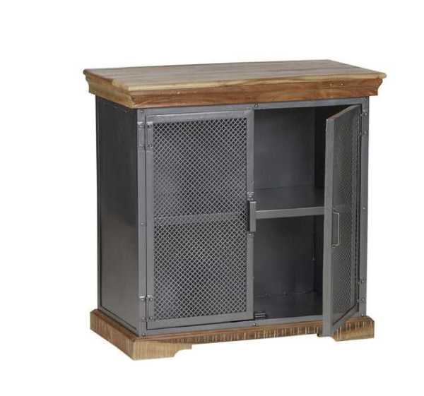 Metropolis Industrial Sideboard And Hutch Set - Image 5