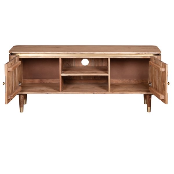 Wilton Acacia Wood TV unit - Image 3