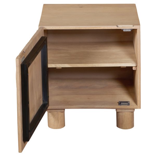 Austin Solid Wood Bedside Table - Image 3