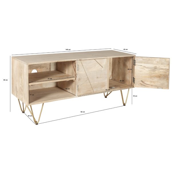 Light Gold Plasma Media Unit - Image 6