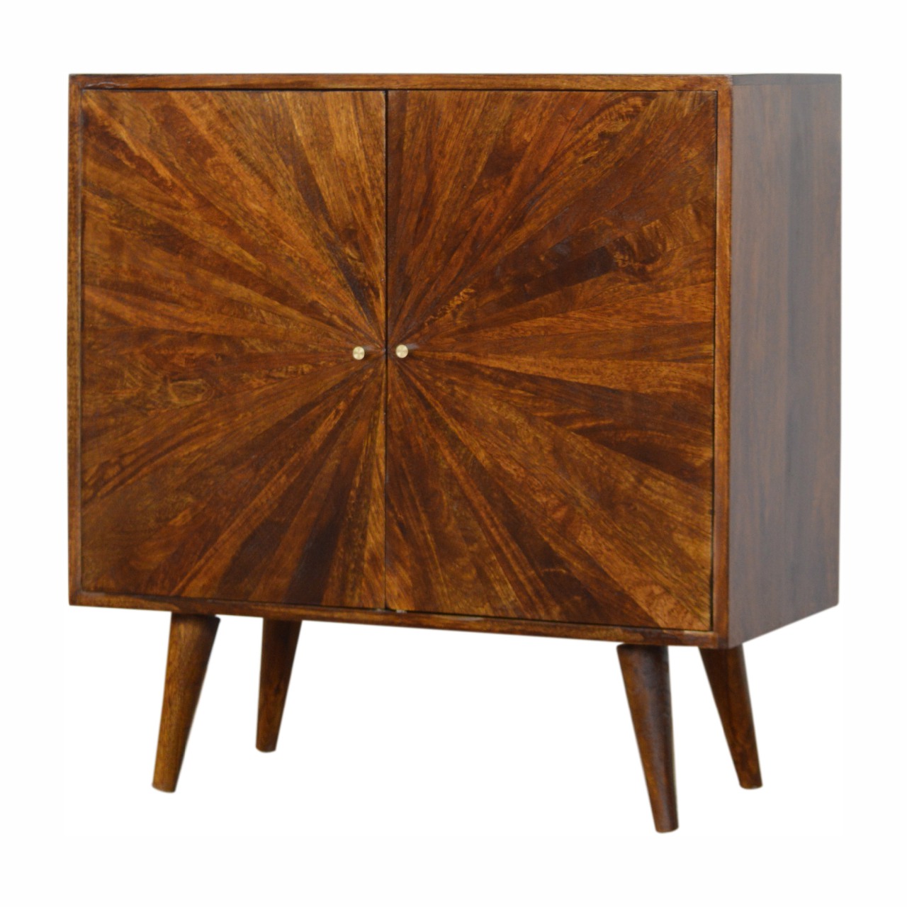 Mango Wood Chestnut Sunrise Cabinet