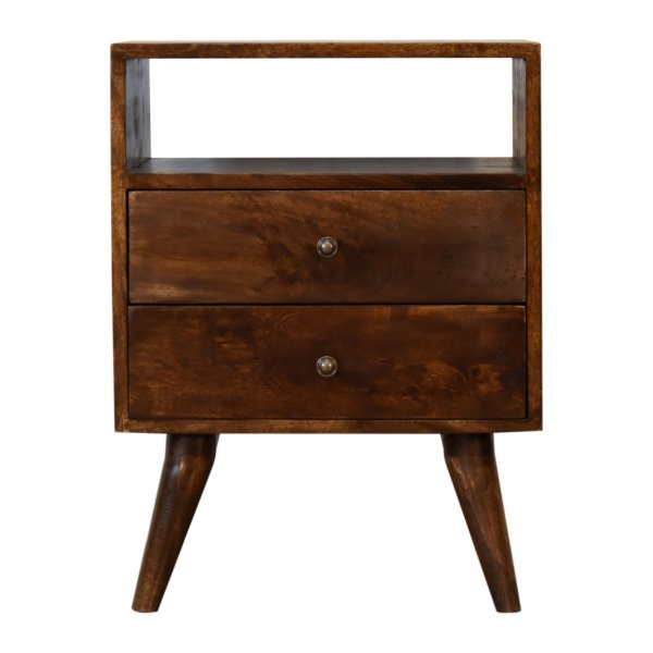 Mango Wood Classic Chestnut Bedside