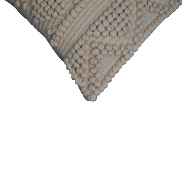 Solid Mango Set of 2 Nola Cream Cushions - Image 5