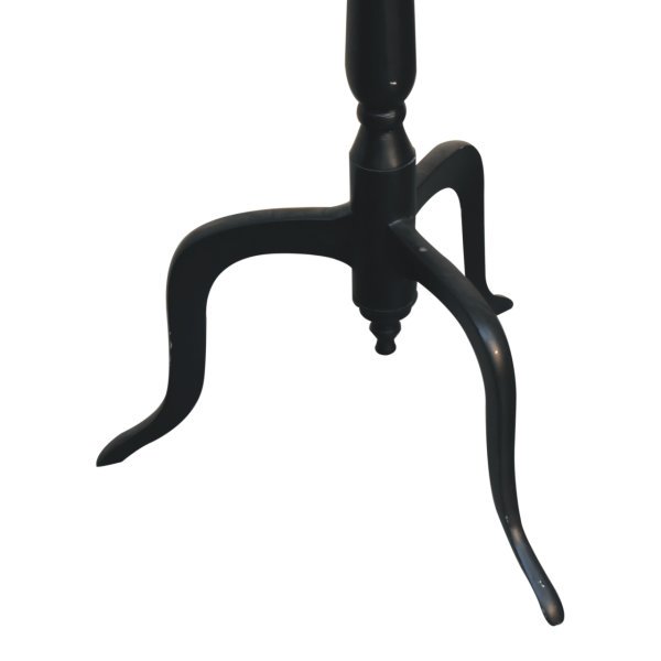 Solid Mango Wood Black Coat Stand - Image 3