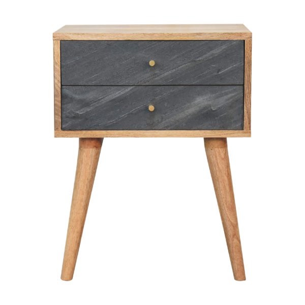 Mango Wood Slade Bedside