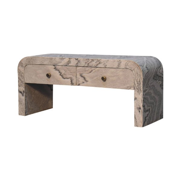 Mango Wood Nouveau Media Unit - Image 3