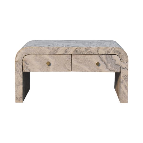 Mango Wood Nouveau Coffee Table