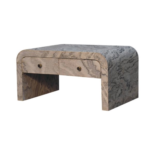Mango Wood Nouveau Coffee Table - Image 3