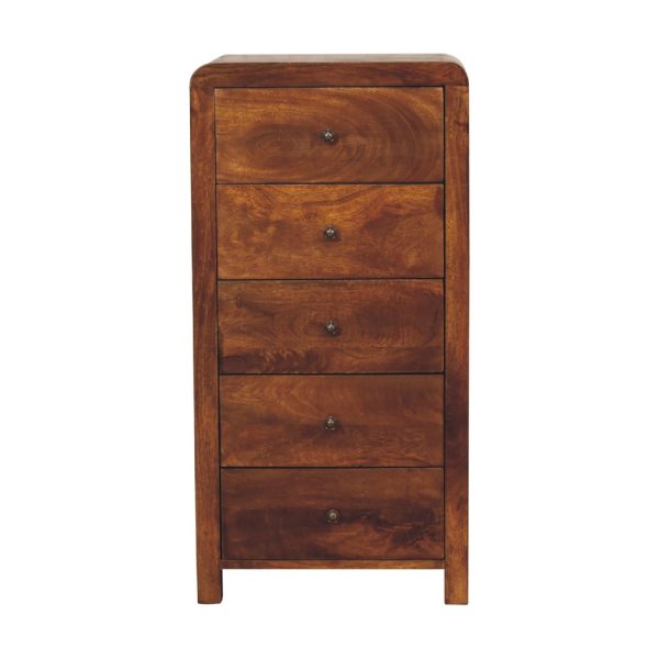 Solid Mango Wood Aspen Tallboy