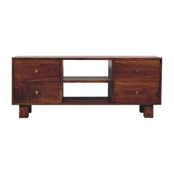 Mango Wood Tula Media Unit