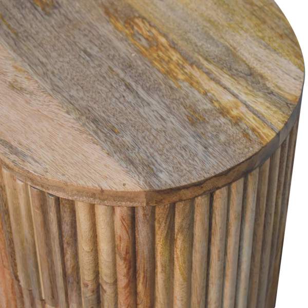 Soba Ball 3 Drawer Bedside - Image 5
