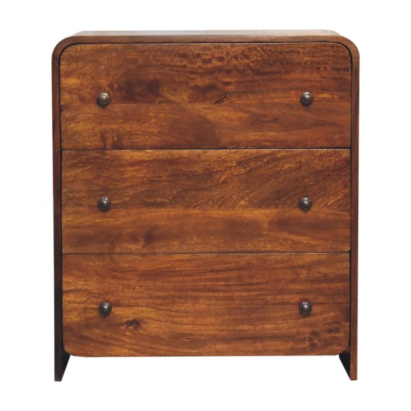 Solid Mango Wood Aspen Slim Chest
