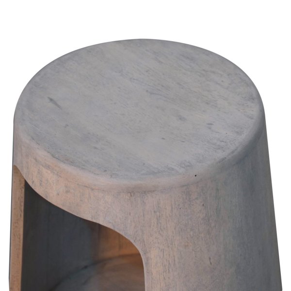 Acid Wash Open Side Table - Image 4