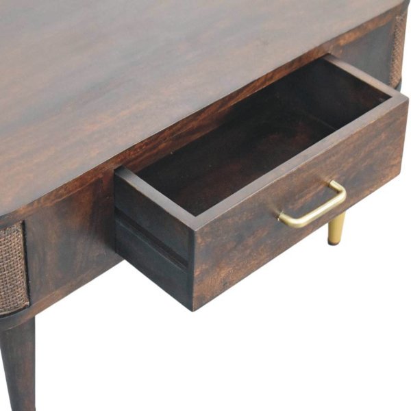 Solid Mango Wood Belmont Coffee Table - Image 6