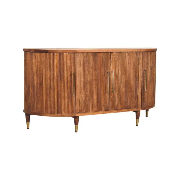Ravello Curved 4-Door Sideboard - Image 2