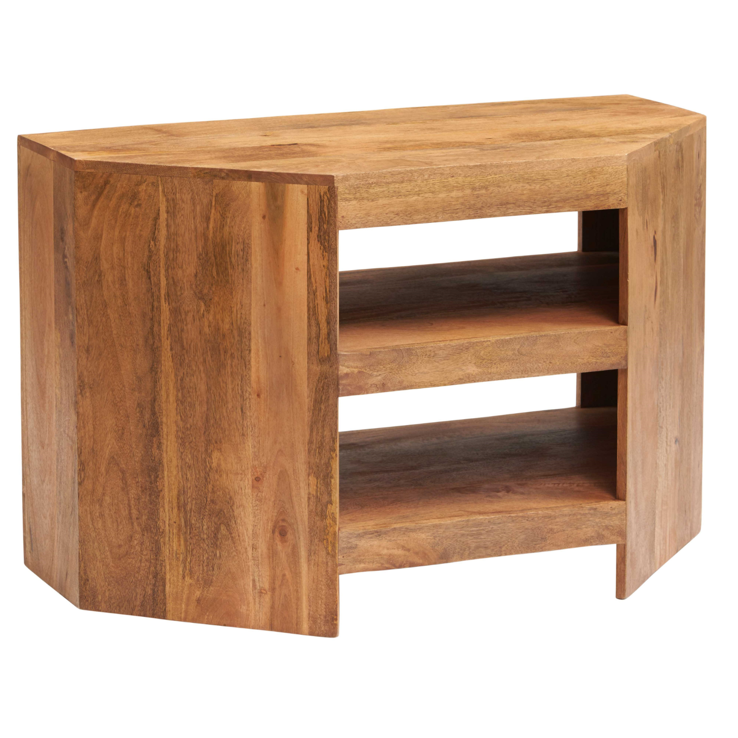 Toko Light Mango Open Corner TV Unit - Image 2