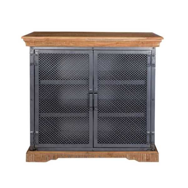 Metropolis Industrial Sideboard And Hutch Set - Image 2