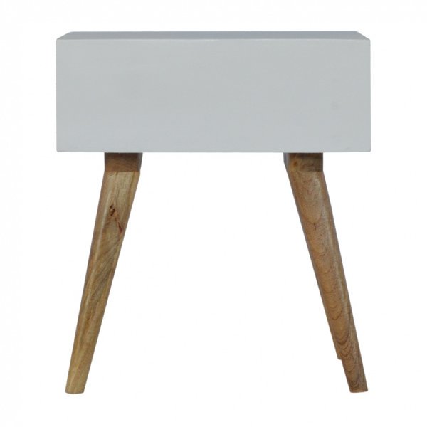 Solid Mango Wood Mocha Bedside - Image 9