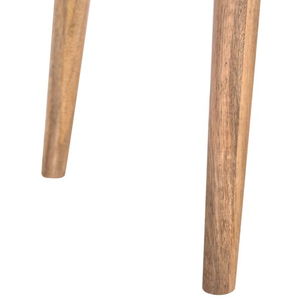 Mango Wood Open Slot Nordic Writing Desk - Image 3