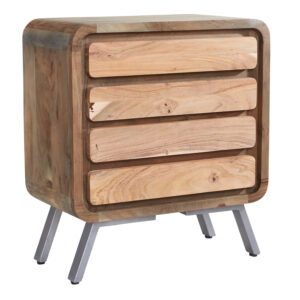 Aspen 4 Drawer Wide Chest
