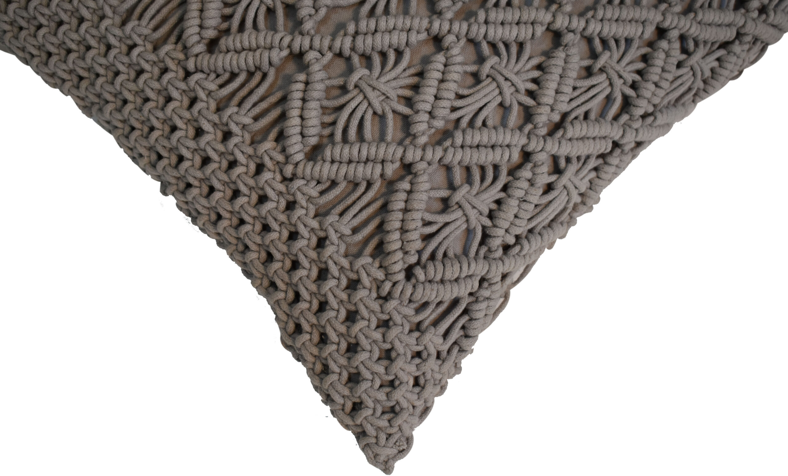 Solid Mango Set of 2 Lira Grey Cushions - Image 3