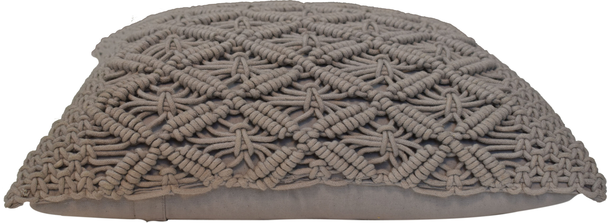 Solid Mango Set of 2 Lira Grey Cushions - Image 4