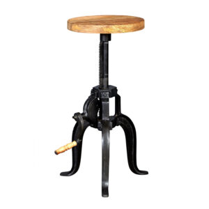 Cosmo Industrial Small Crank Table