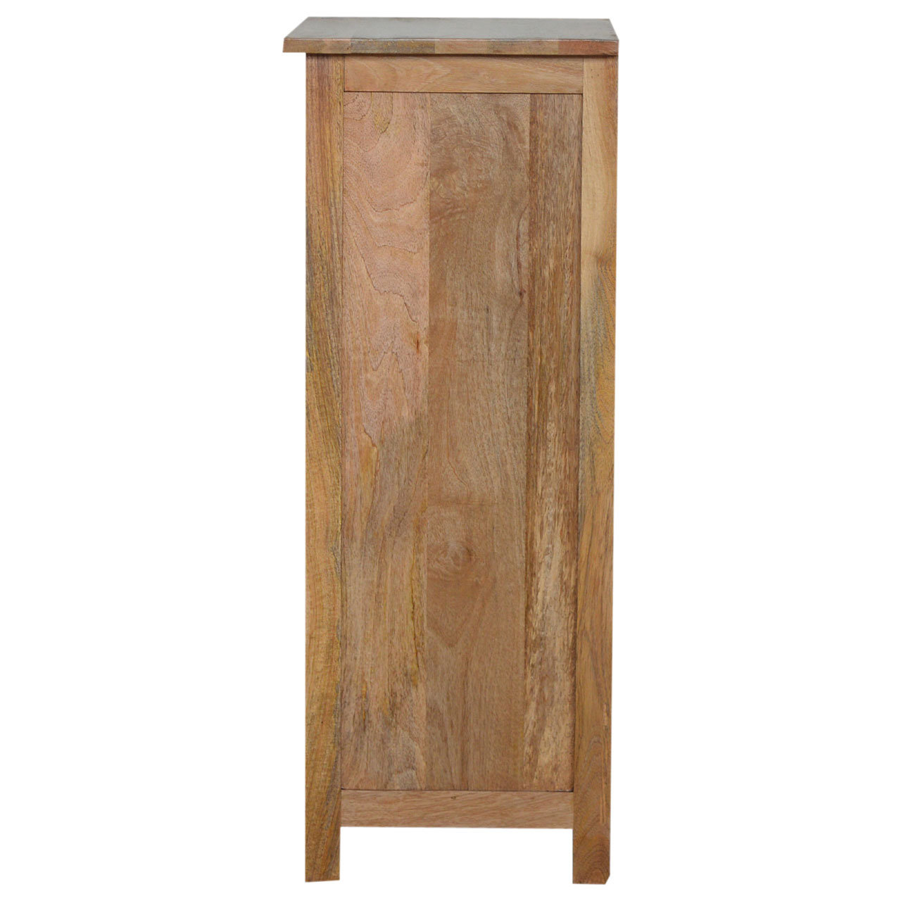 Solid Mango Wood Country Style Mini Bookcase - Image 8