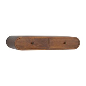 Mango Wood Floating Chestnut London Console
