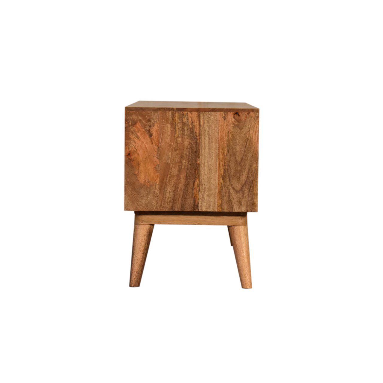 Solid Mango Wood Diamond Print Media Unit - Image 8