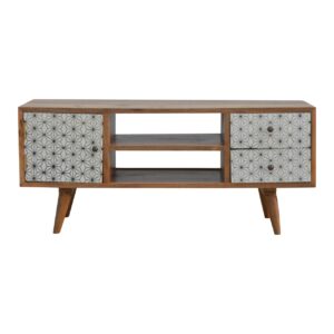 Solid Mango Wood Prima Entertainment Unit
