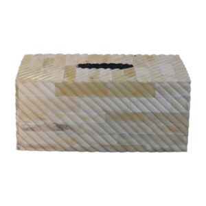 Mango Wood Bone Inlay Tissue Box