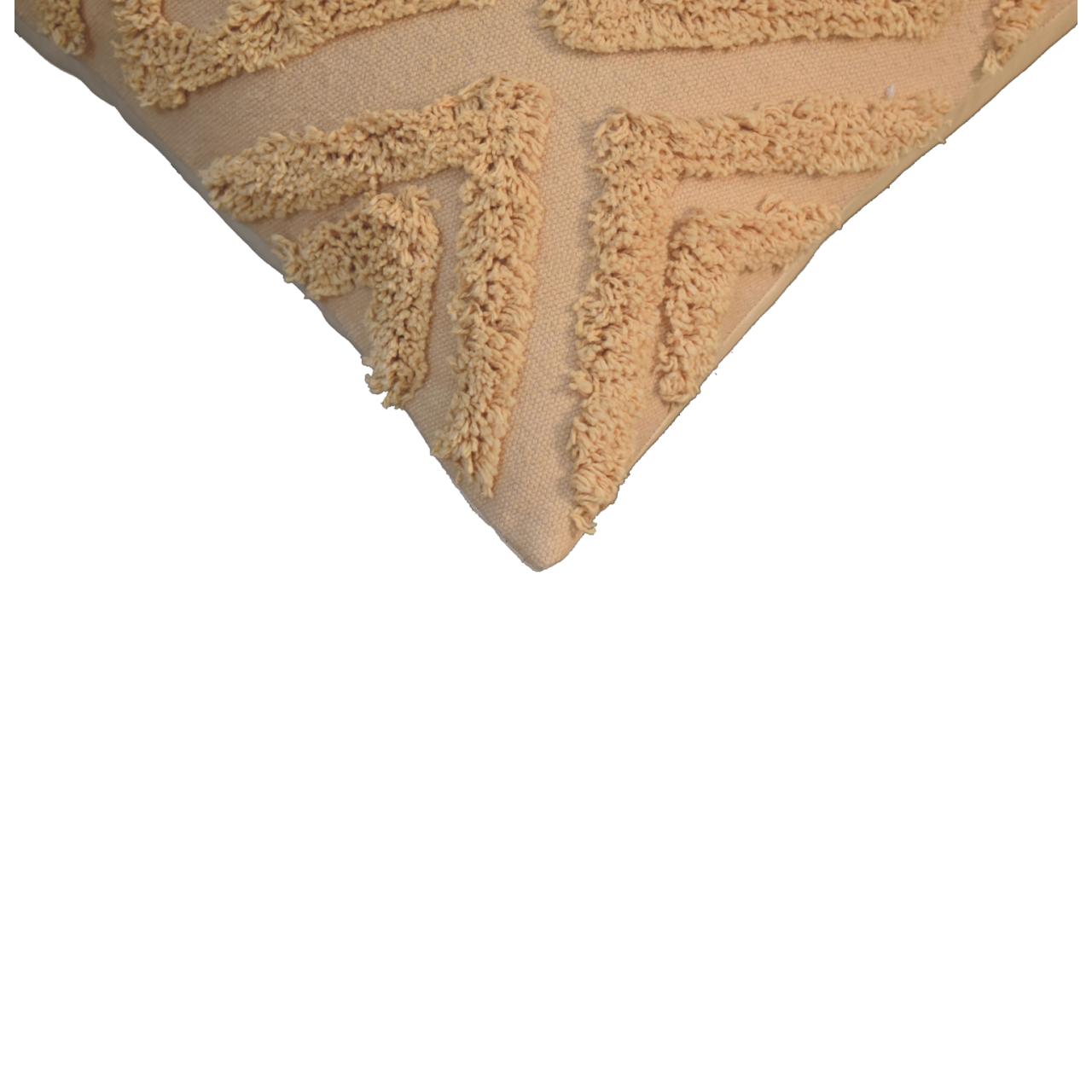 Solid Mango Mustard Mini Diamond Tassle Cushion Set of 2 - Image 6