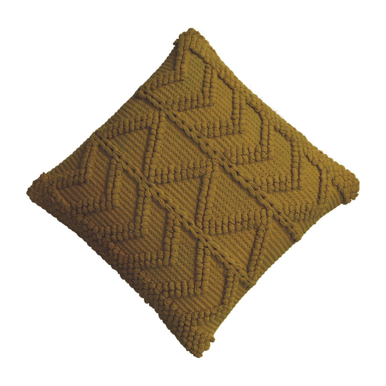 Solid Mango Set of 2 Alda Mustard Cushions - Image 4