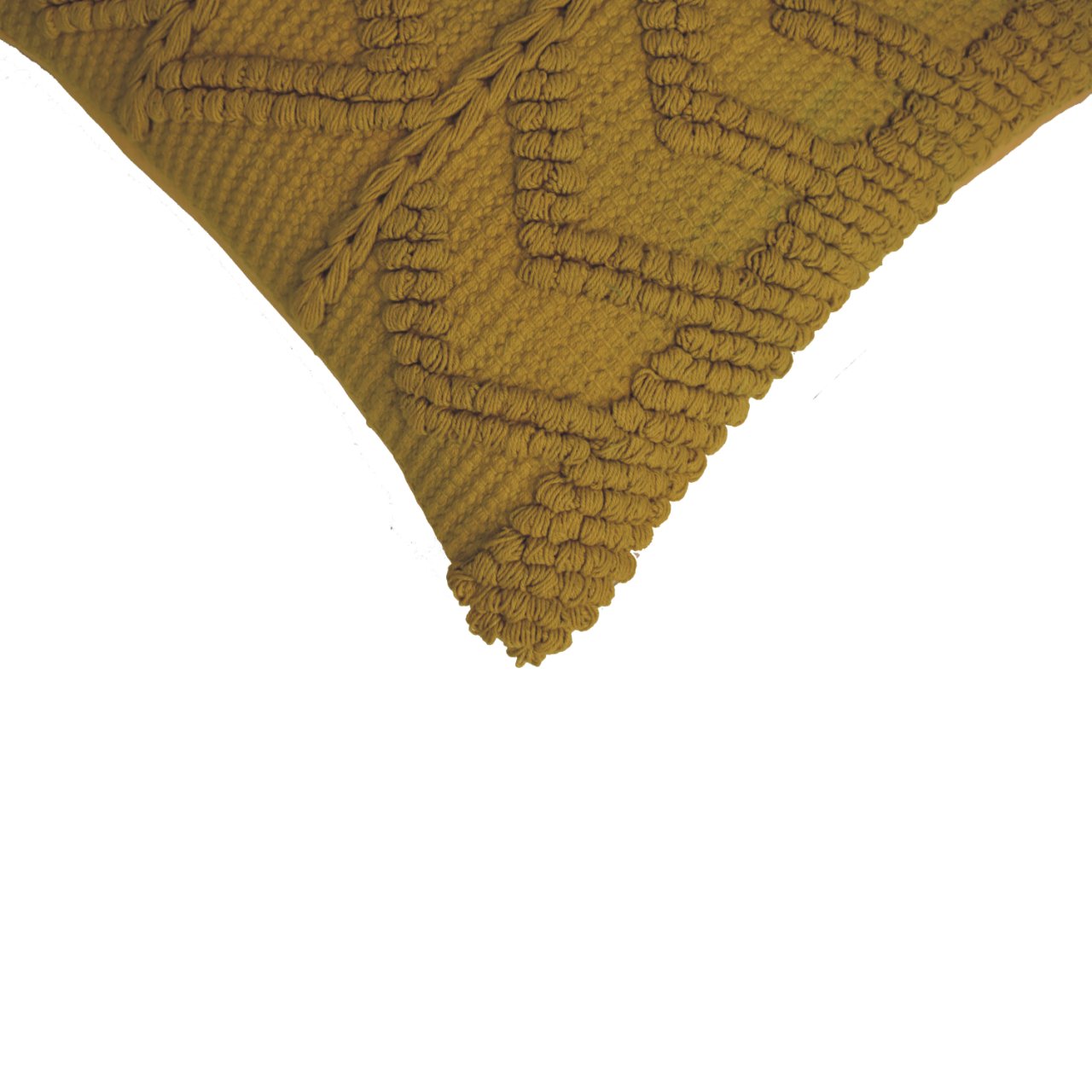 Solid Mango Set of 2 Alda Mustard Cushions - Image 5