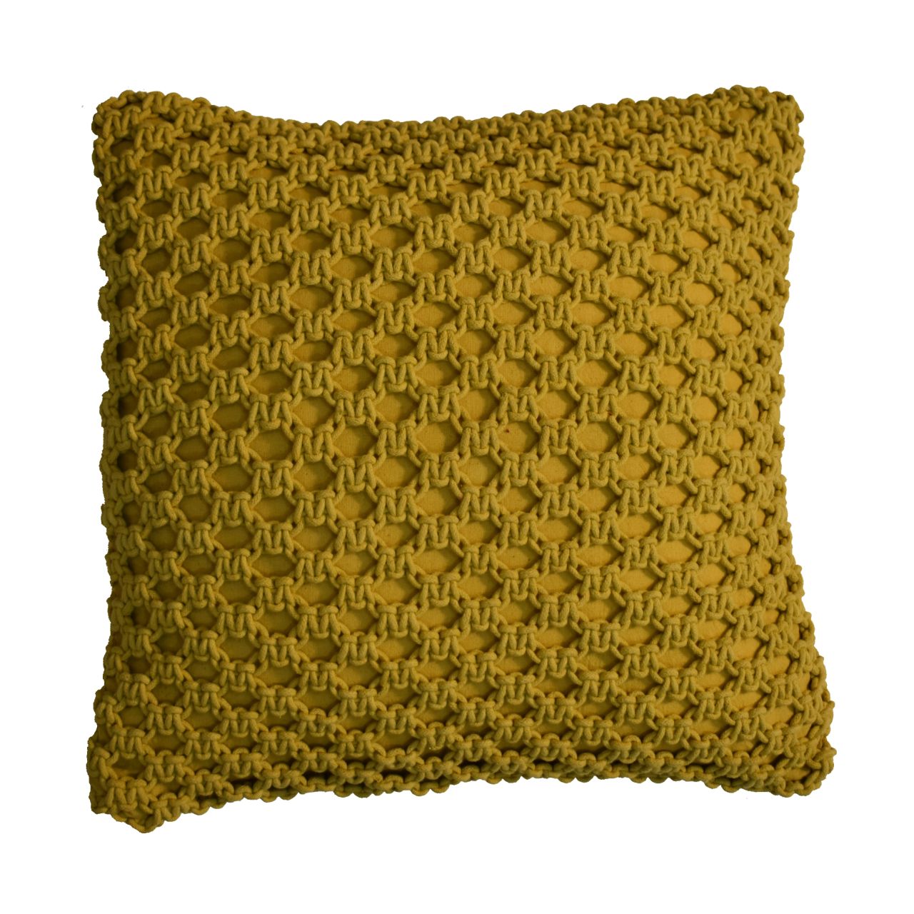 Solid Mango Set of 2 Myra Mustard Cushion Set - Image 3