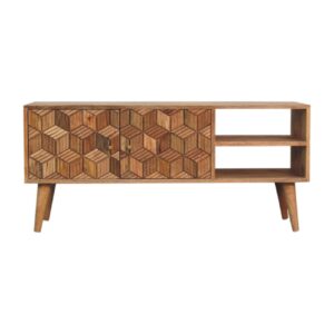 Mango Wood Cubana Media Unit