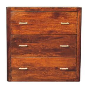 Solid  Mango Wood Luca Chest of Drawers