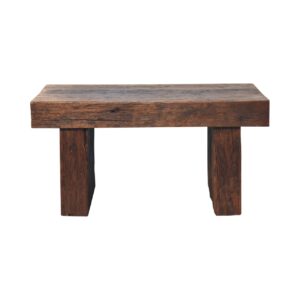 Solid Mango Wood Reclaimed Wood Chunky Coffee Table