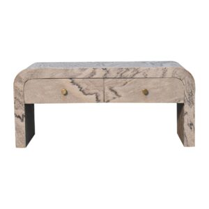 Mango Wood Nouveau Media Unit
