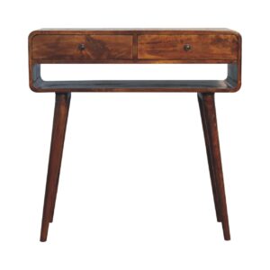 Mango Wood Sonata Chestnut Console Table