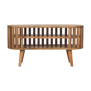 Solid Mango Wood Mini Ariella Media Unit