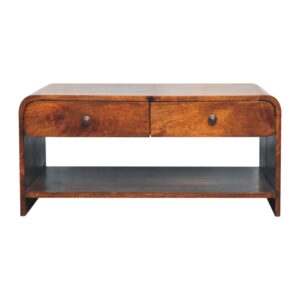 Solid Mango Wood Aspen Slim Coffee Table