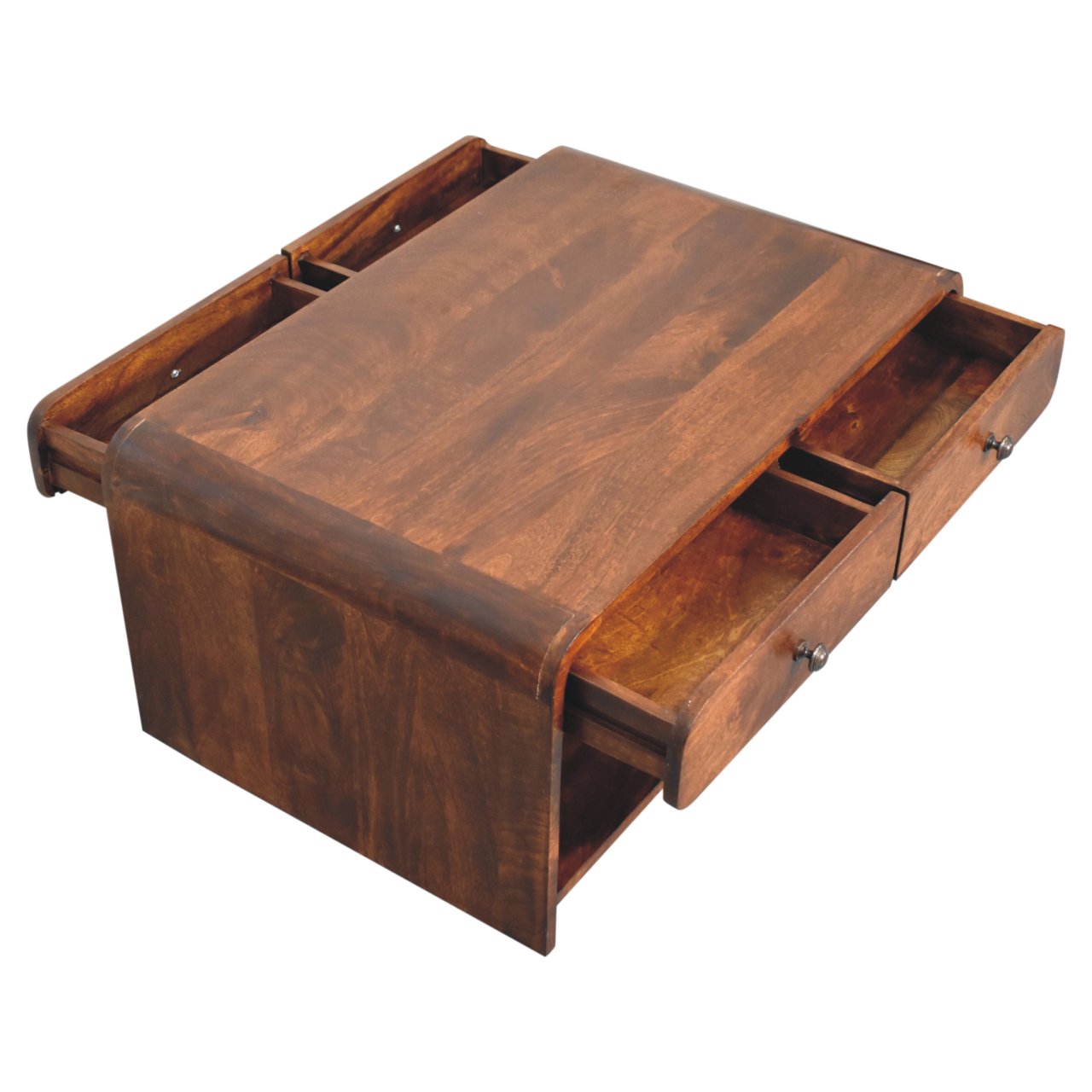 Solid Mango Wood Aspen Slim Coffee Table - Image 6