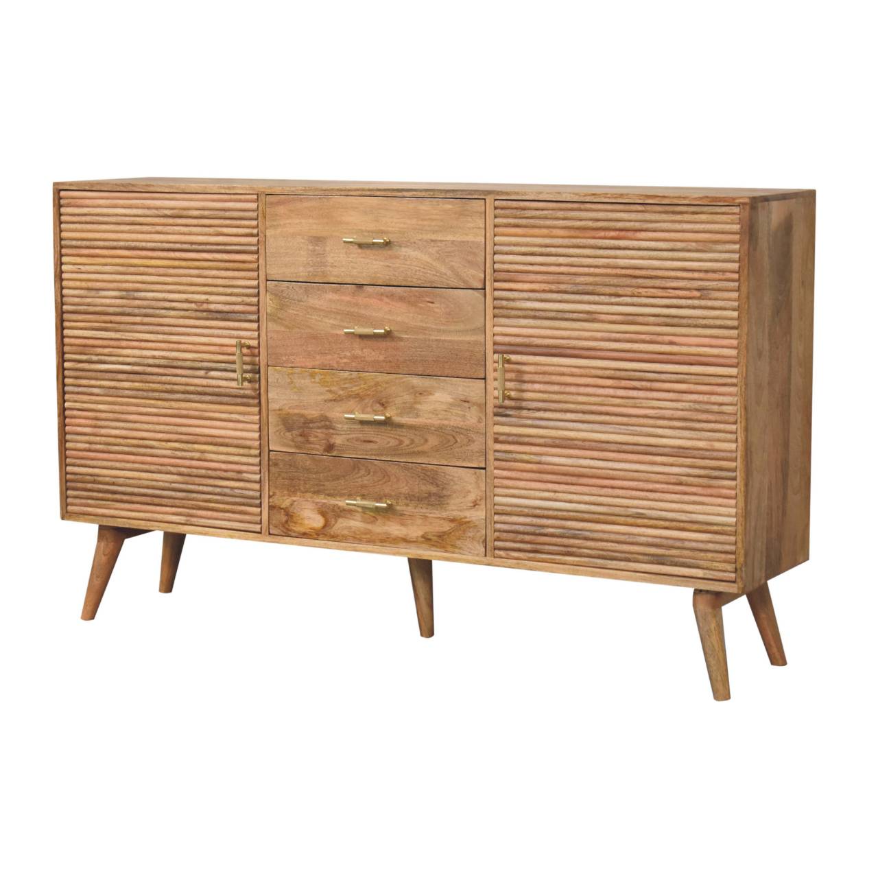 Solid Mango Wood Soba T-Bar Large Nordic Chest - Image 2