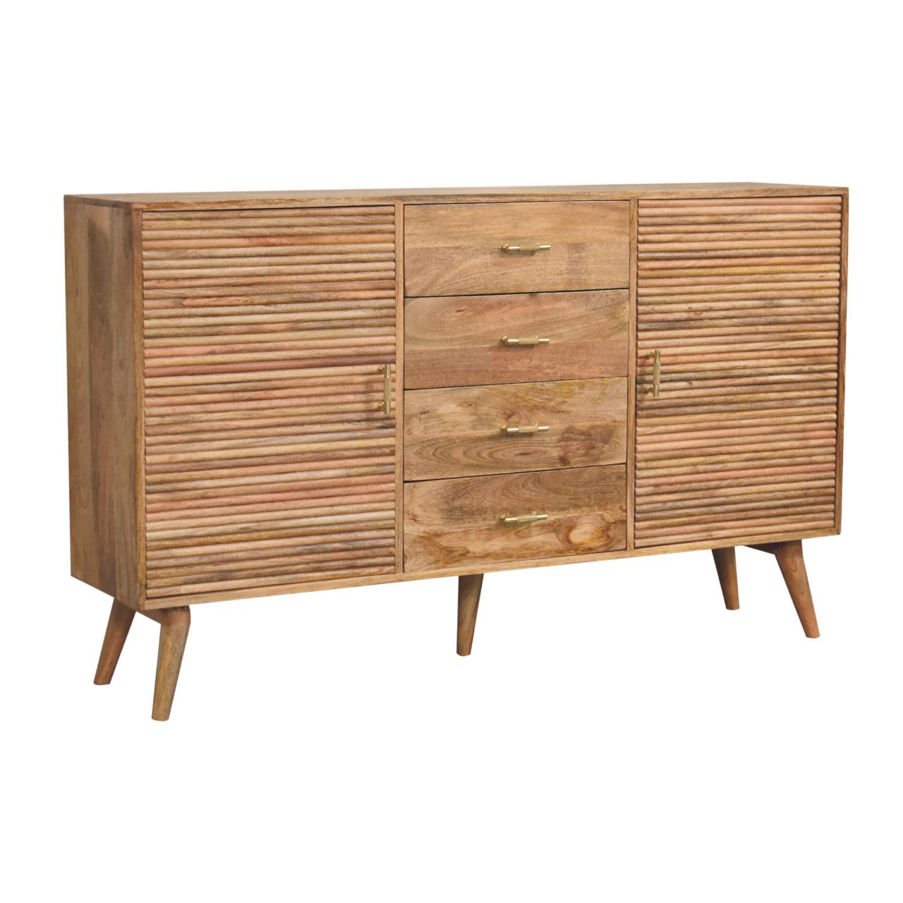 Solid Mango Wood Soba T-Bar Large Nordic Chest - Image 3