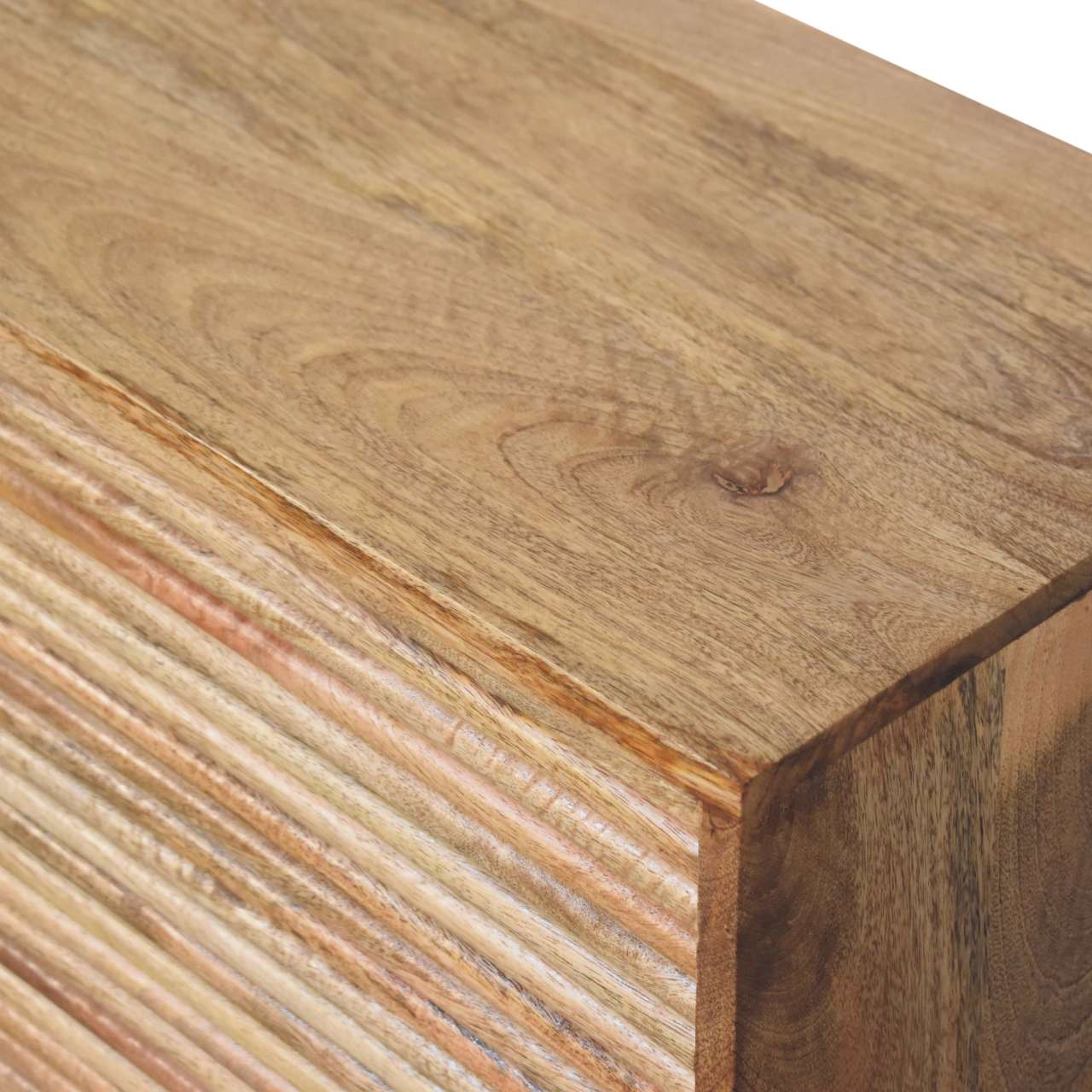 Solid Mango Wood Soba T-Bar Large Nordic Chest - Image 5